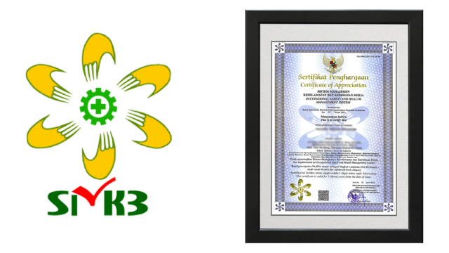 Occupational safety and Health Managements System (SMK3) is part of the overall company management system in the context of controlling risks related to work activites. 